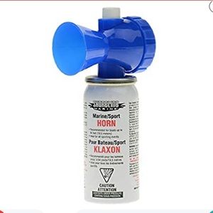 Shoreline Marine Air Horn Can and Blow Horn, 1.4 ounce